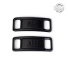 1 paire d'embouts de lacet AF1 - Noir | LMDL