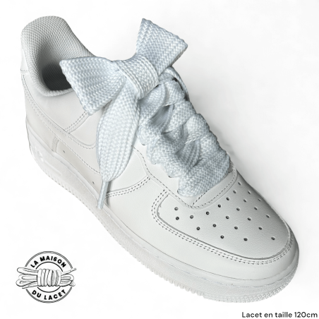LACETS PLATS BLANCS 90 CM 2 PAIRES | Leroy Merlin