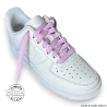 1 paire de lacets plats sneakers - couleur violet clair