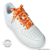 1 paire de lacets plats fruits - couleur orange