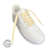 1 paire de lacets plats sneakers - couleur orange vif