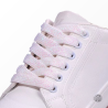 1 paire de lacets paillettes - couleur rose clair