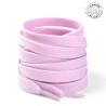 1 paire de lacets plats sneakers - couleur violet clair