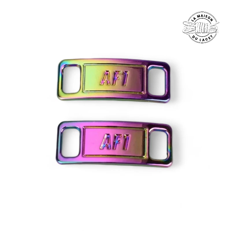 1 paire d'embouts de lacet AF1 - Caméléon | LMDL