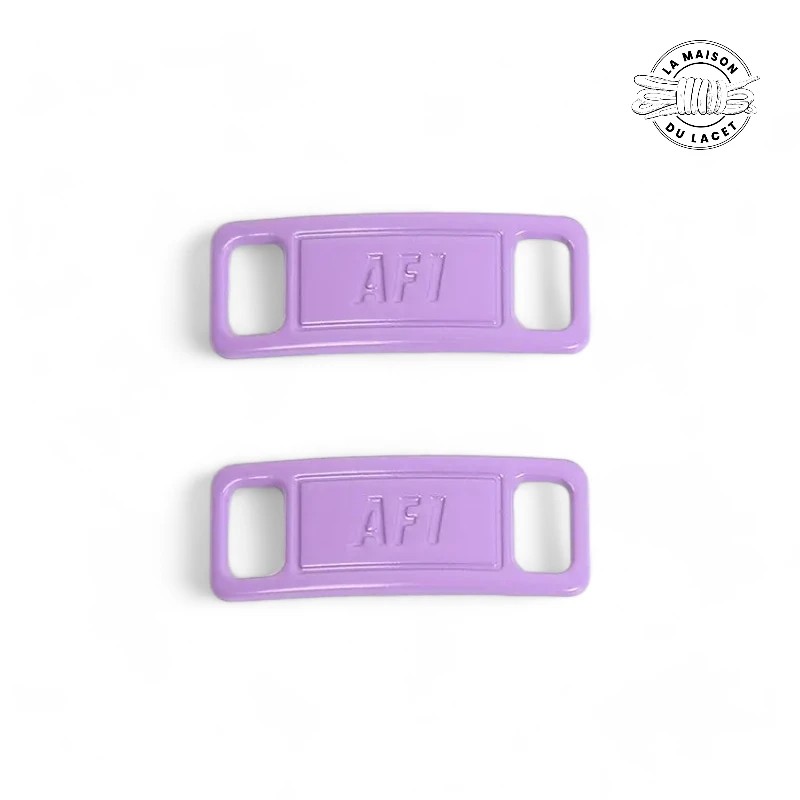 1 paire d'embouts de lacet AF1 - Violet | LMDL