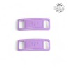 1 paire d'embouts de lacet AF1 - Violet | LMDL