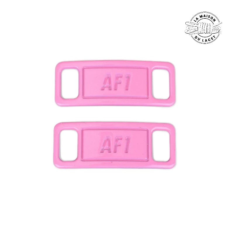 1 paire d'embouts de lacet AF1 - Rose | LMDL
