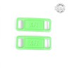 1 paire d'embouts de lacet AF1 - Vert fluo | LMDL